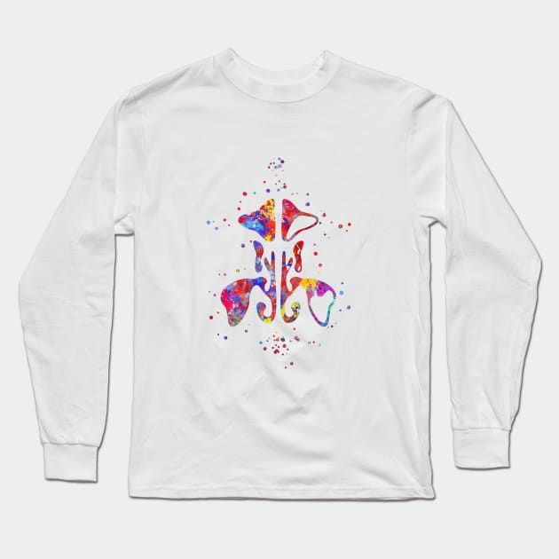 Paranasal sinus Long Sleeve T-Shirt by RosaliArt